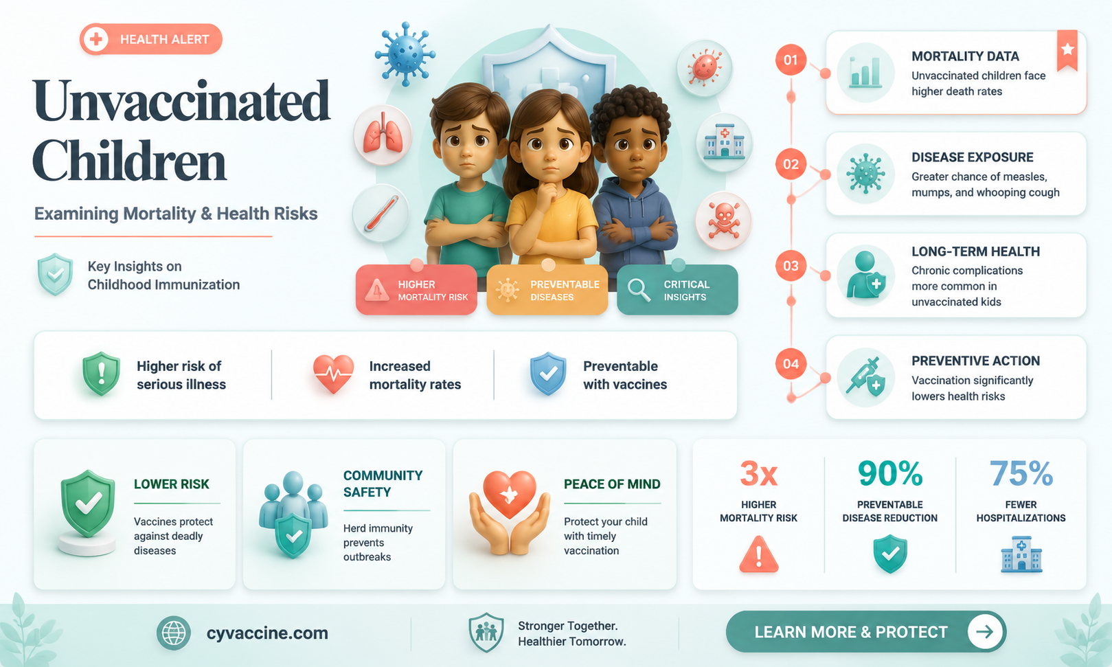 are non vaccinated kids actually dying