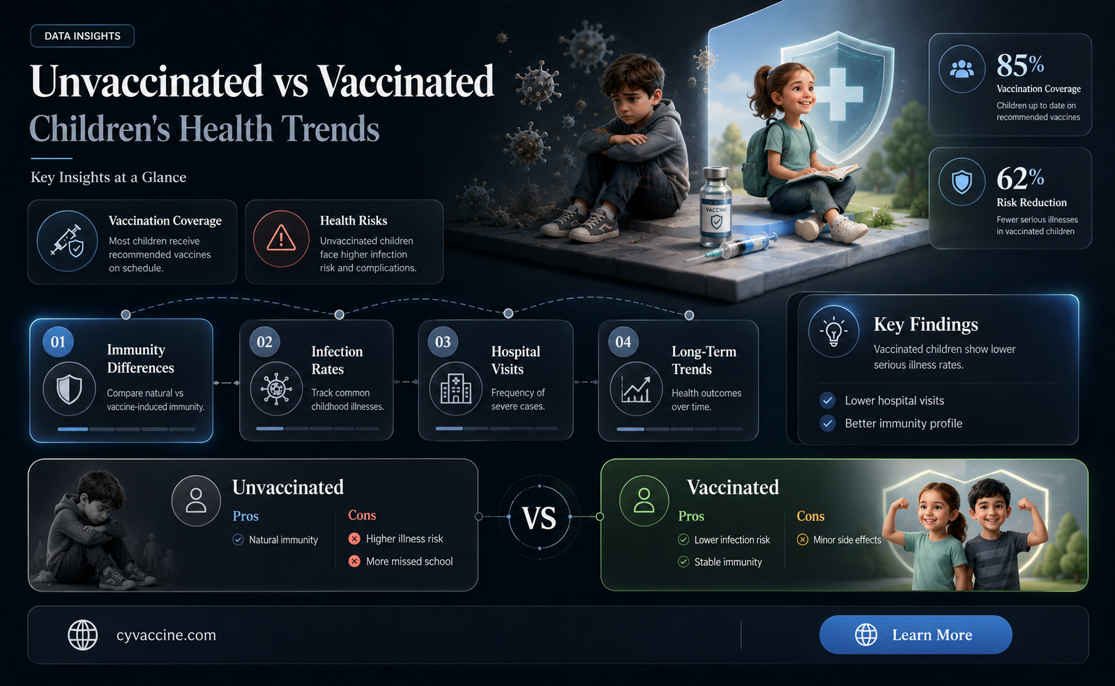 are unvaccinated children healthier than vaccinated