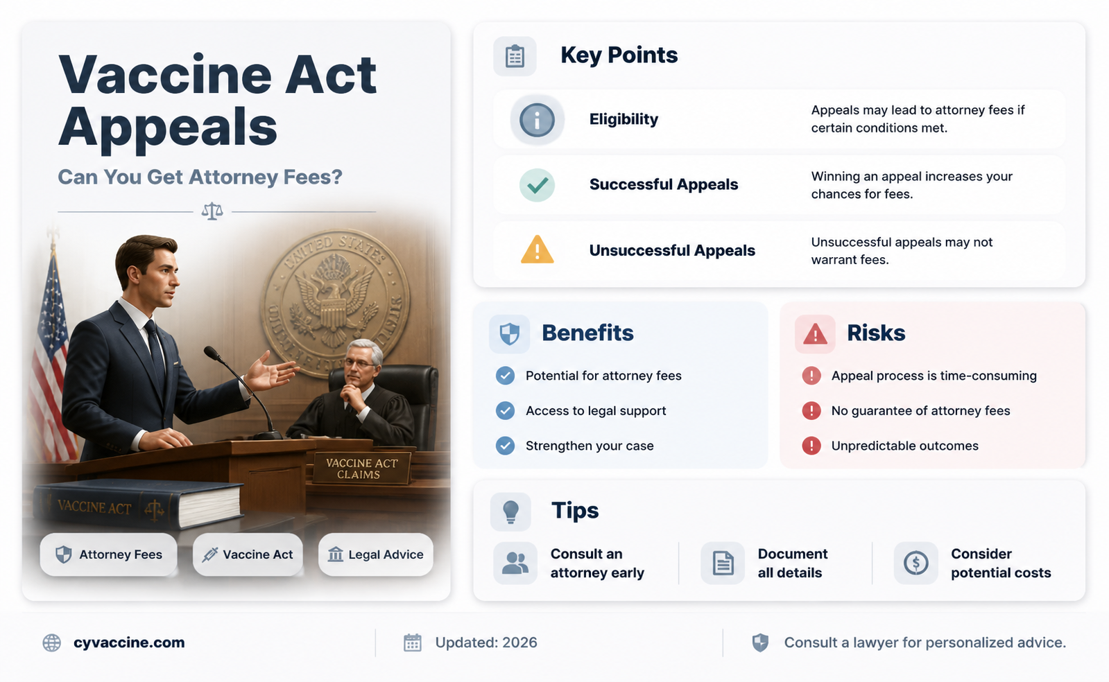 are attorneys fees awarded for appealing a vaccine act decision