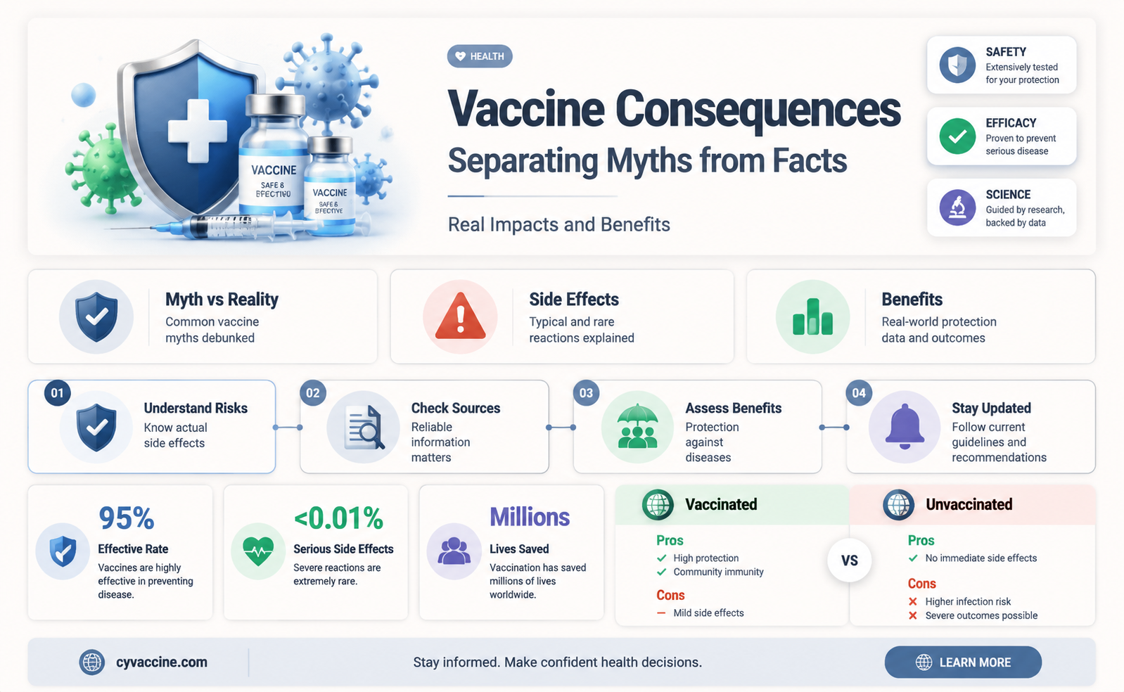 are there any consequences to vaccines