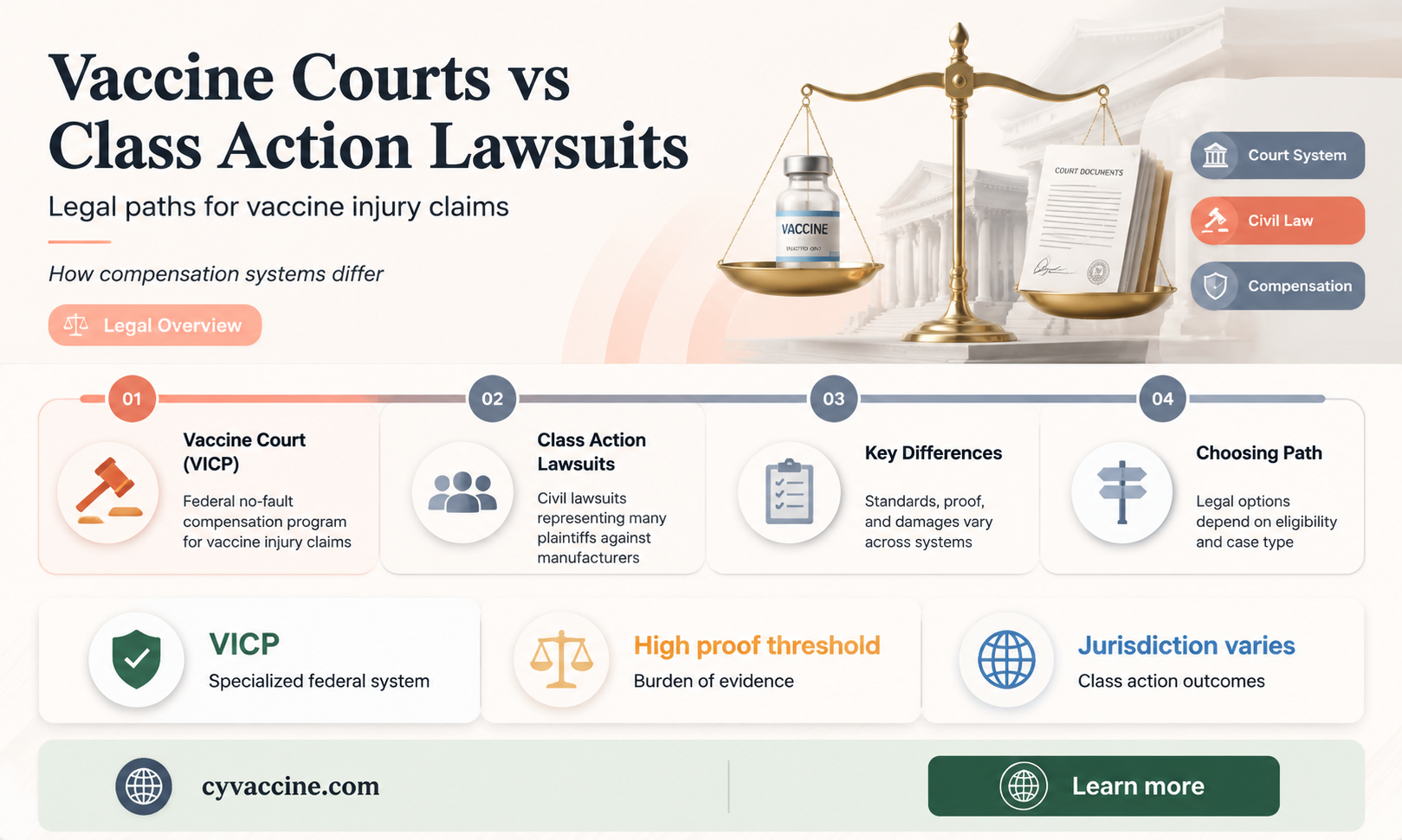 are vaccine courts class action lawsuites
