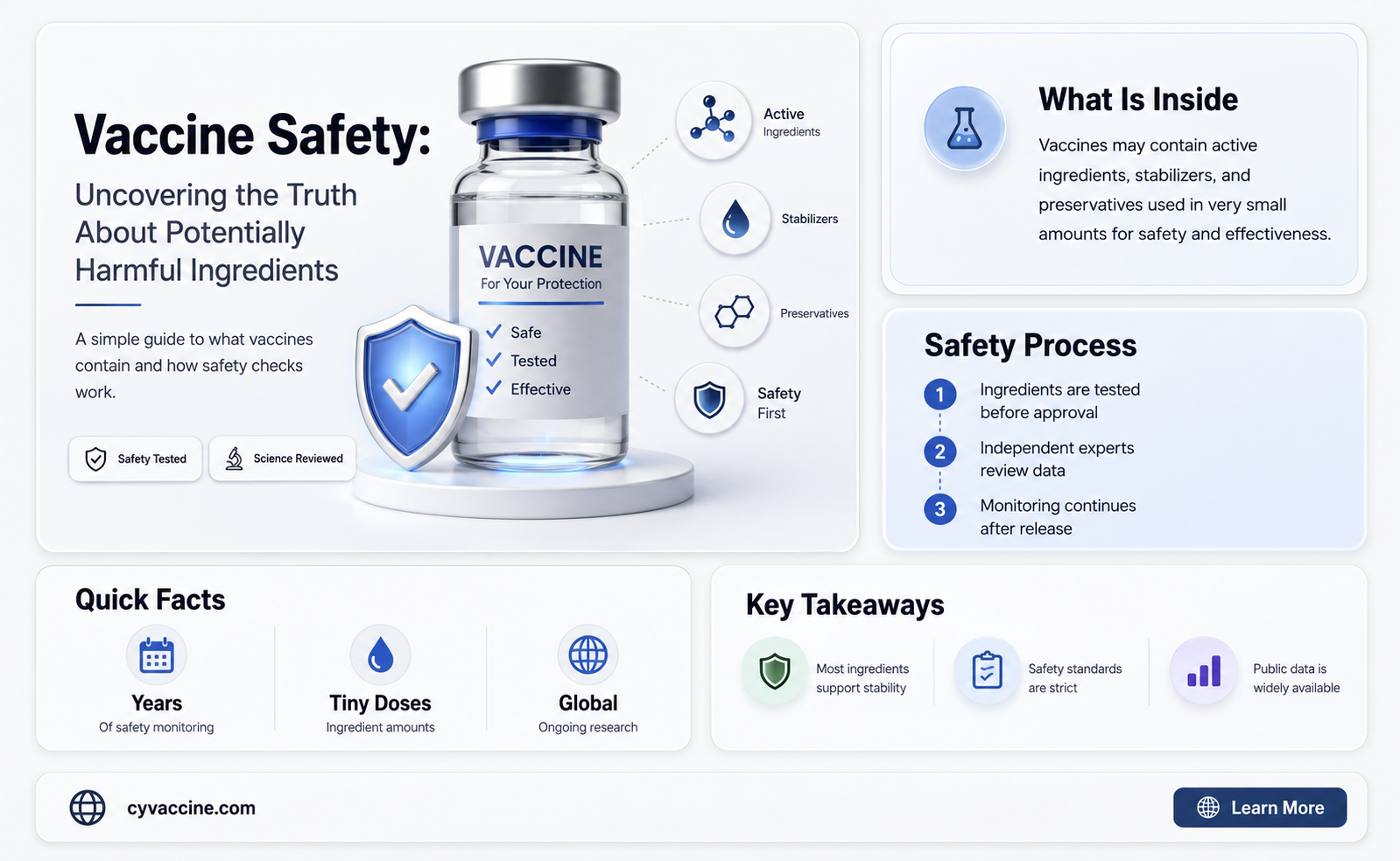 are there dangerous ingredients in vaccines
