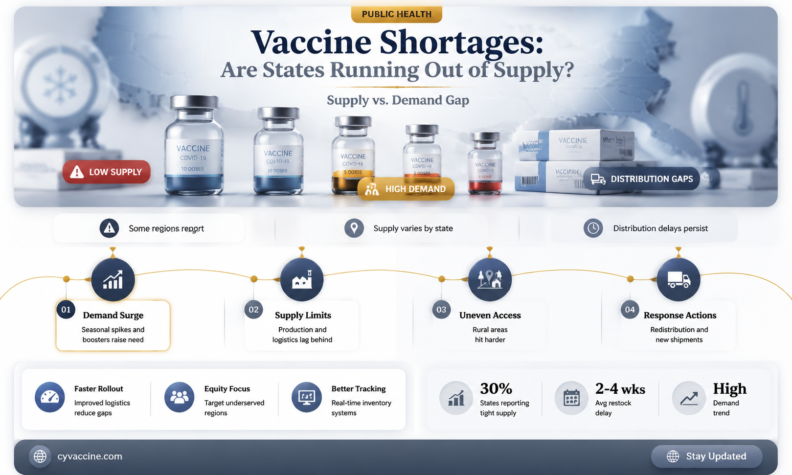 are states running out of vaccine