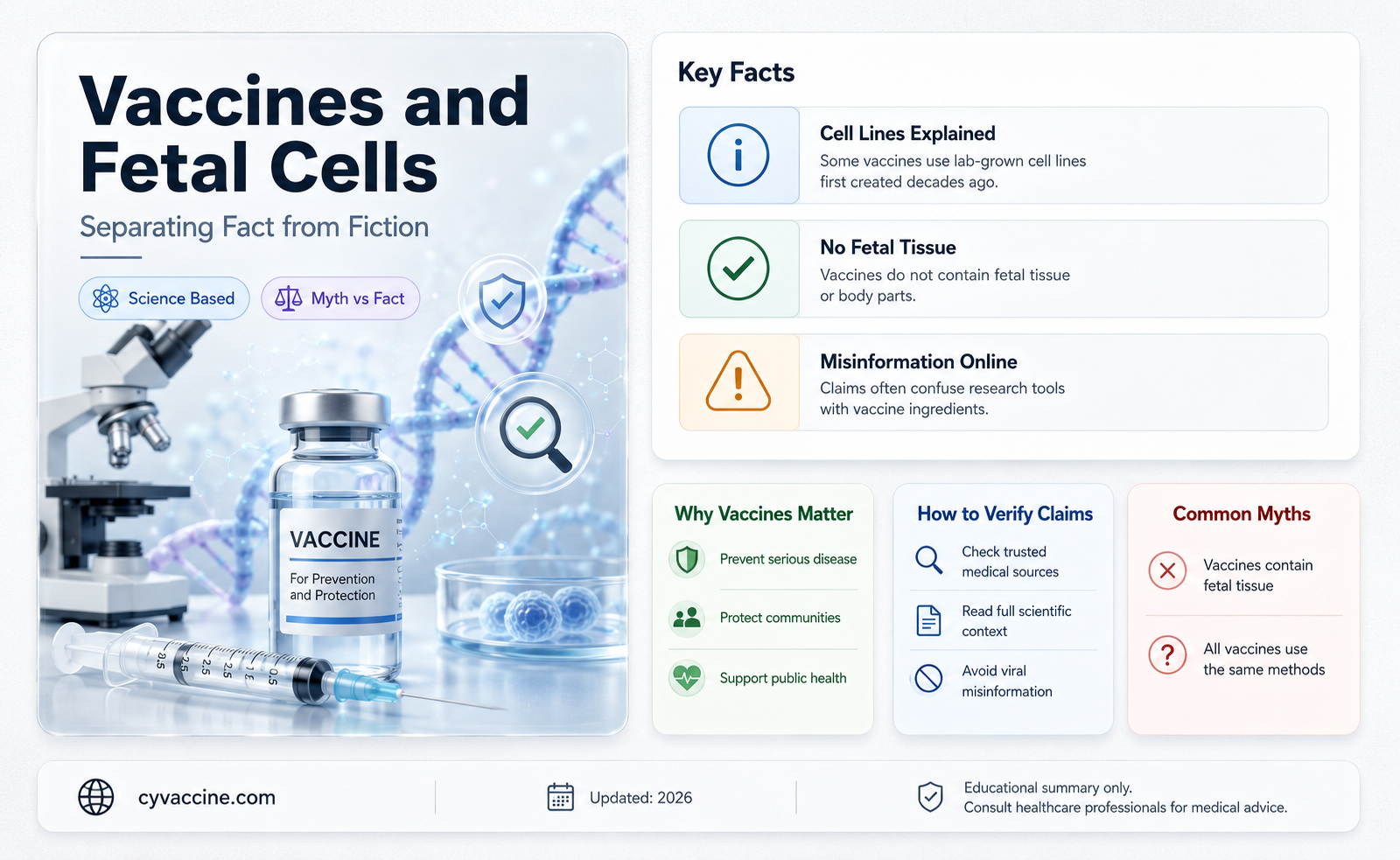 are there vaccines without fetal cells