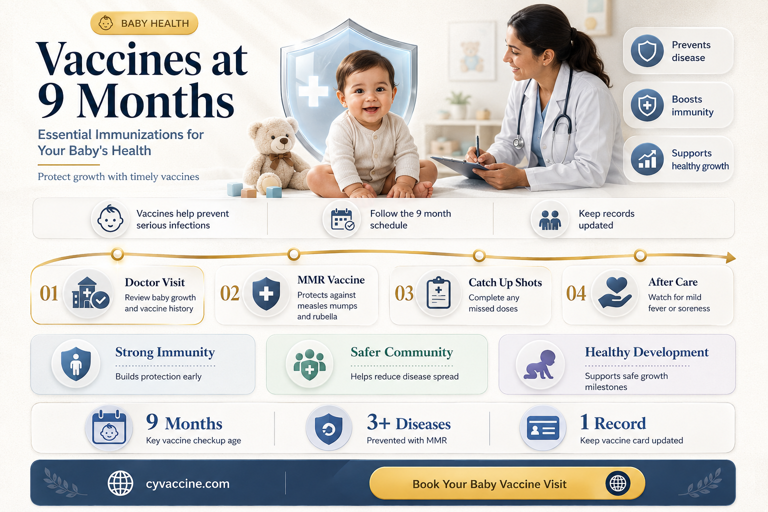 are there vaccines at 9 months