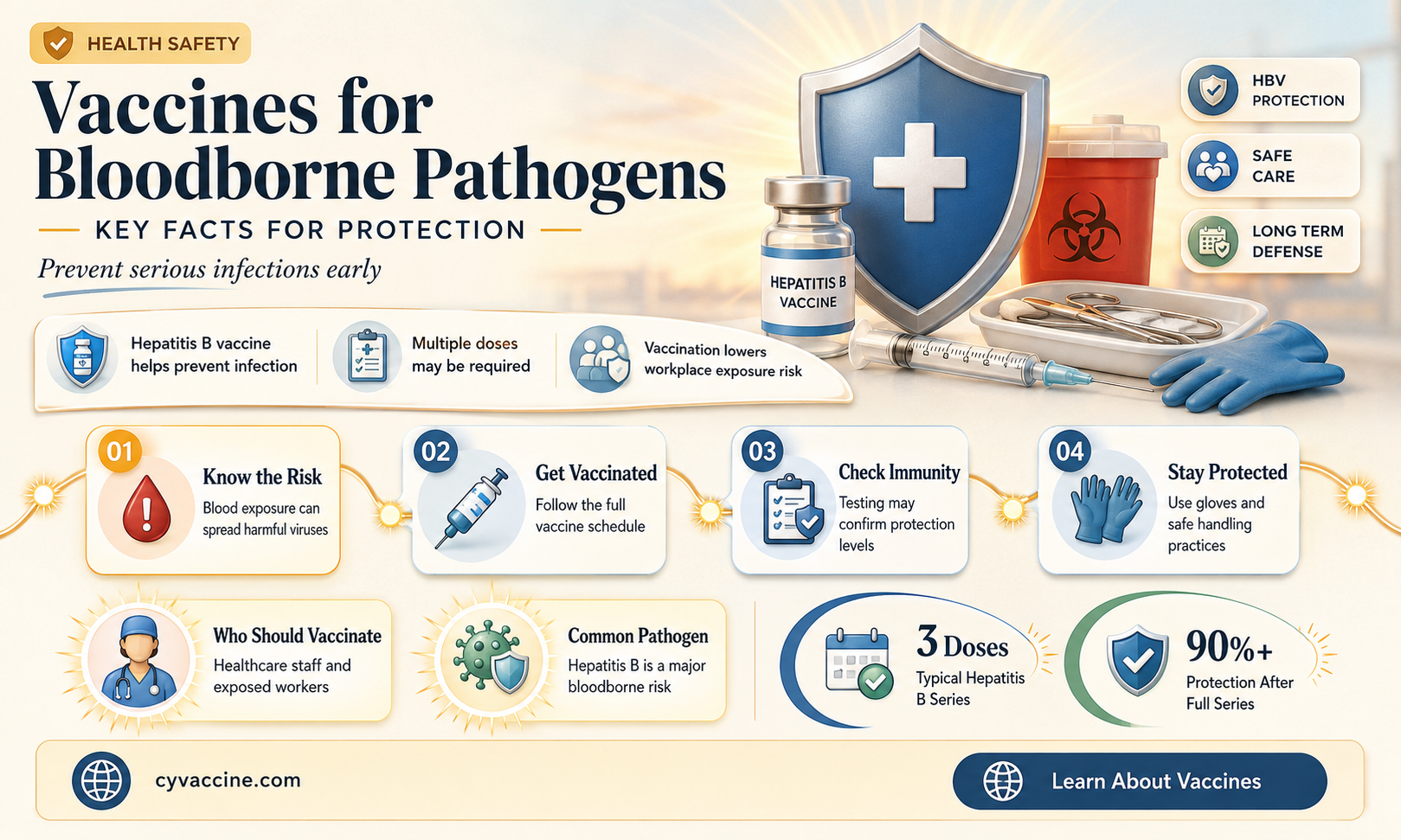 are there vaccines for bloodborne pathogens