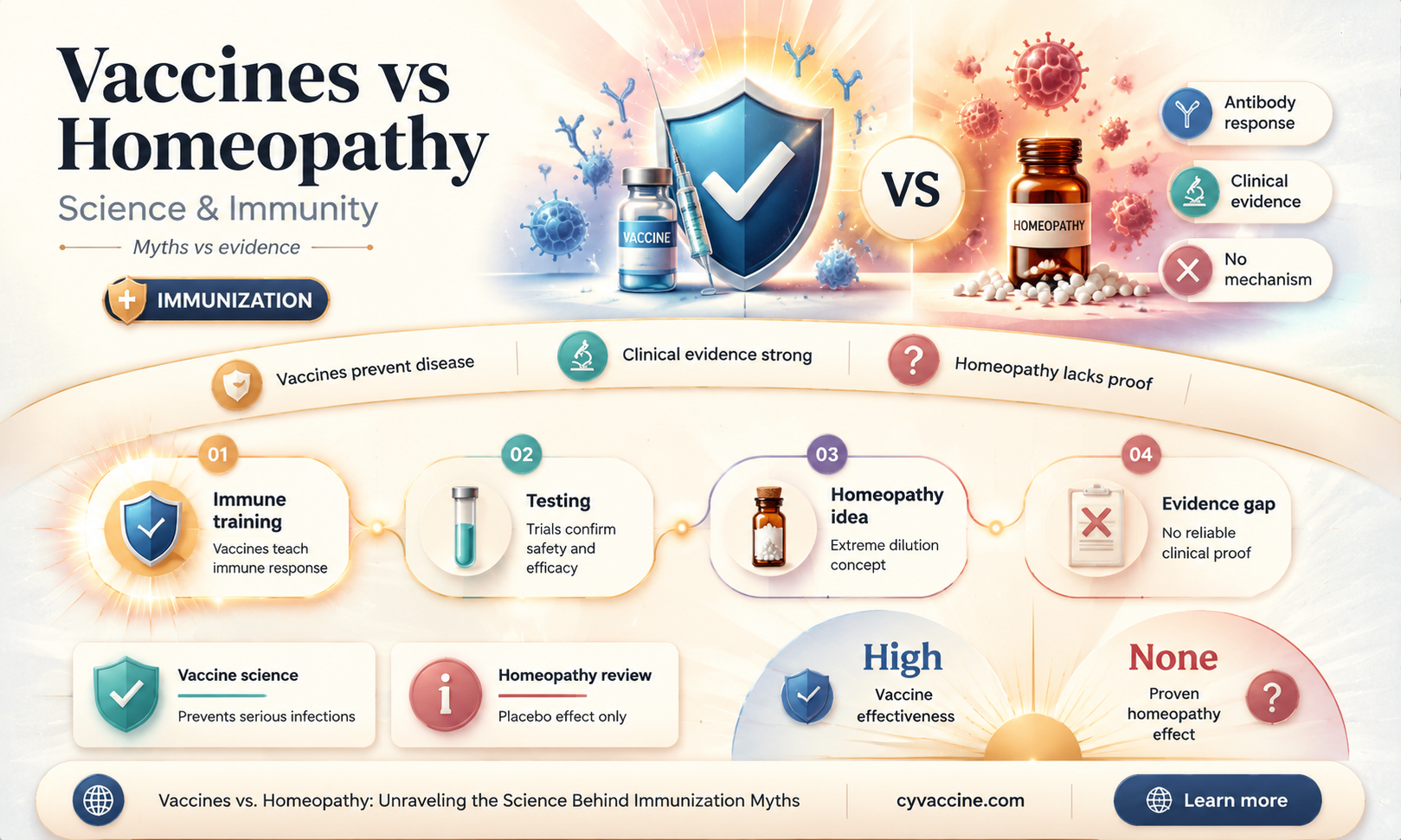 are vaccines a form of homeopathy
