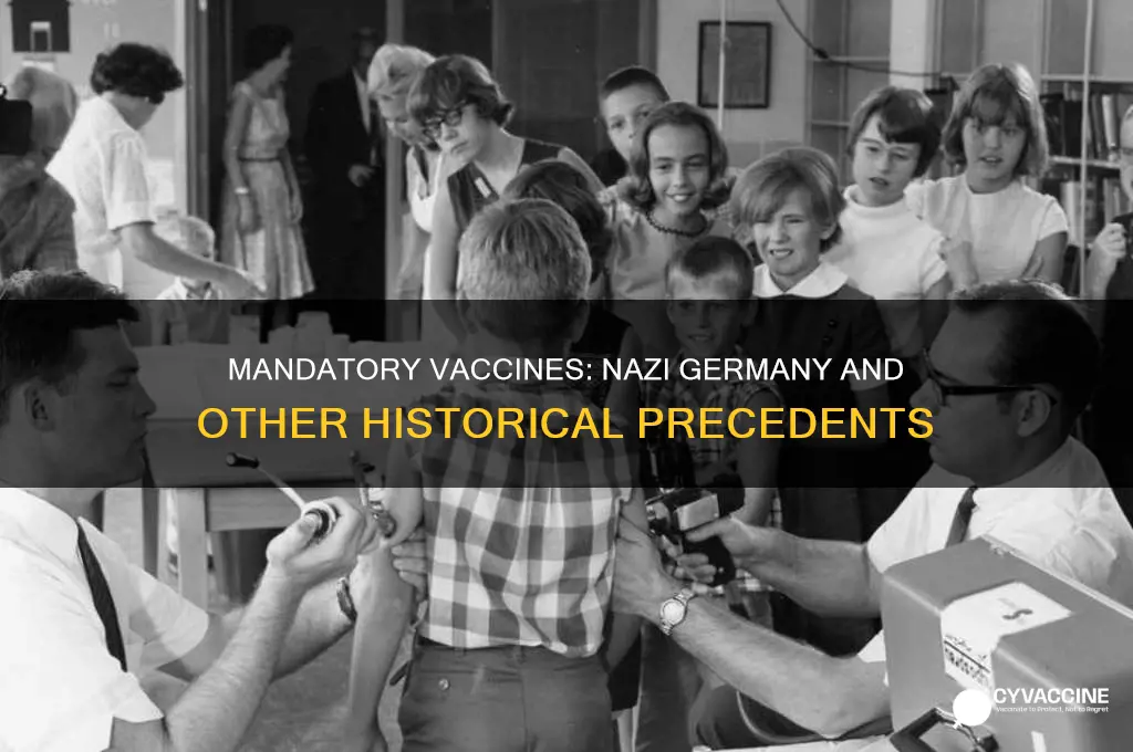 was nazi germany the only time in history mandatory vaccines