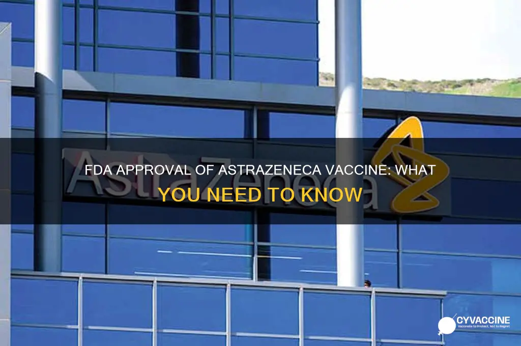 was the astrazeneca vaccine approved by the fda
