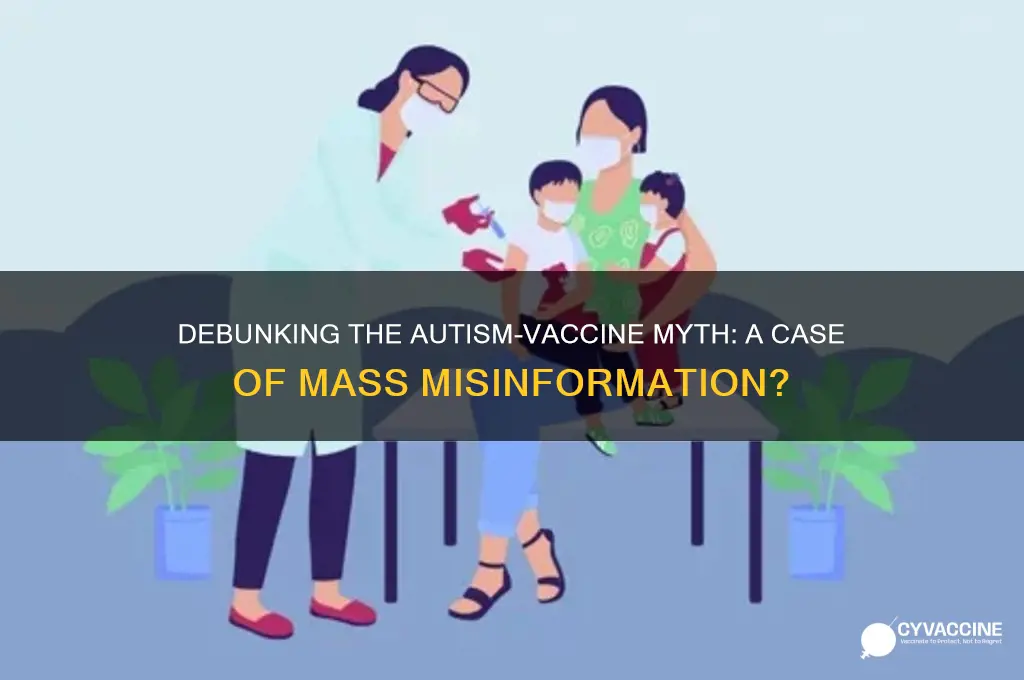 was the autism vaccine link considered mass wrongness