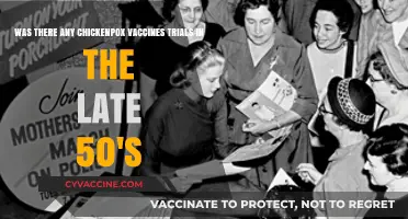 Chickenpox Vaccine Trials: Uncovering Late 1950s Medical Research Efforts
