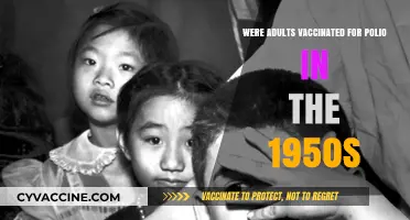Polio Vaccination in the 1950s: Did Adults Receive the Shot?