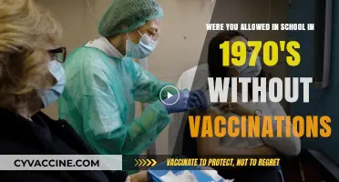 Unvaccinated in the 1970s: School Entry Rules and Realities