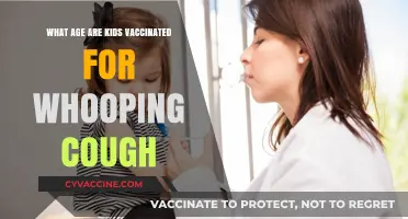 When Should Kids Get the Whooping Cough Vaccine?