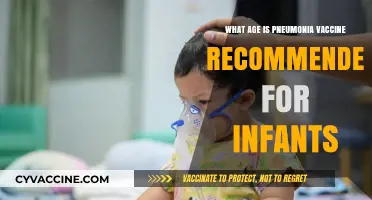 Pneumonia Vaccine for Infants: Recommended Age and Benefits