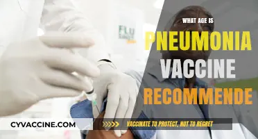 When to Get the Pneumonia Vaccine: Age Recommendations Explained