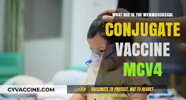 Understanding the Recommended Age for Meningococcal Conjugate Vaccine (MCV4)