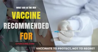 RSV Vaccine: Recommended Age for Protection and Prevention