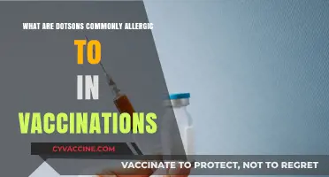 Common Allergens in Vaccinations: Understanding Dotsons' Potential Reactions