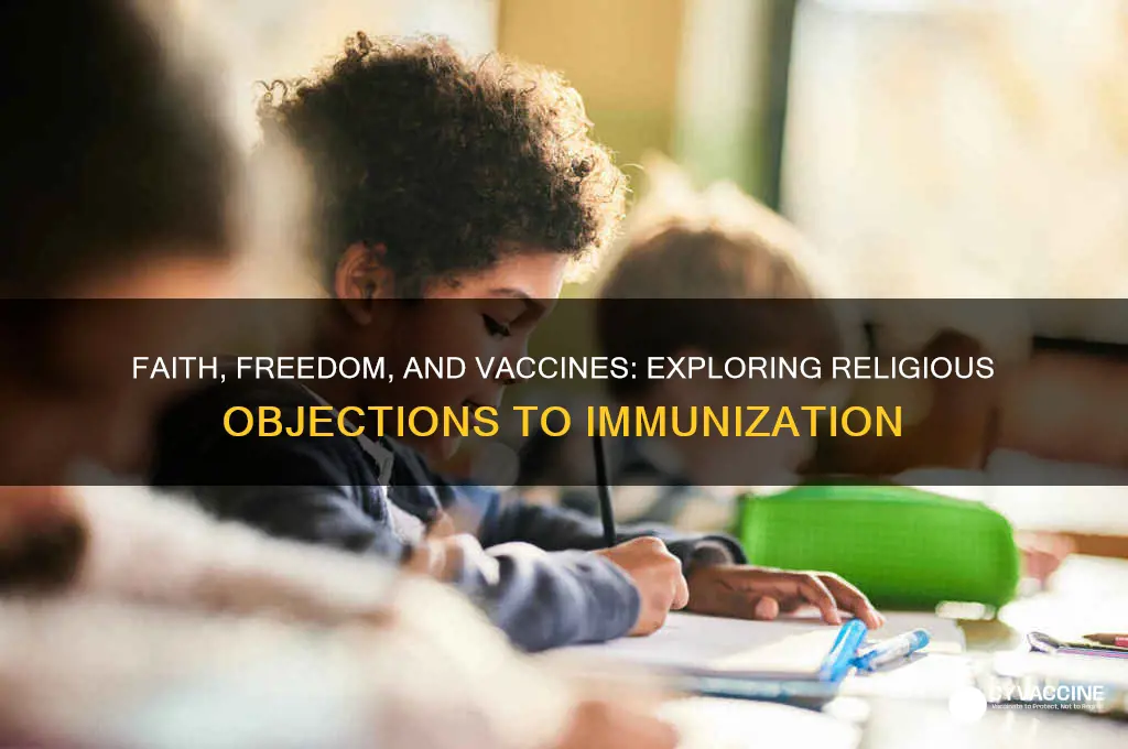 what are religious reasons not to be vaccinated