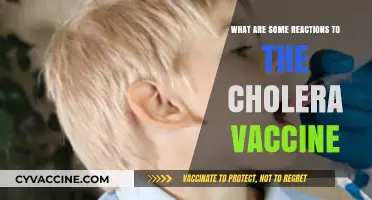 Cholera Vaccine Reactions: Common Side Effects and Public Responses