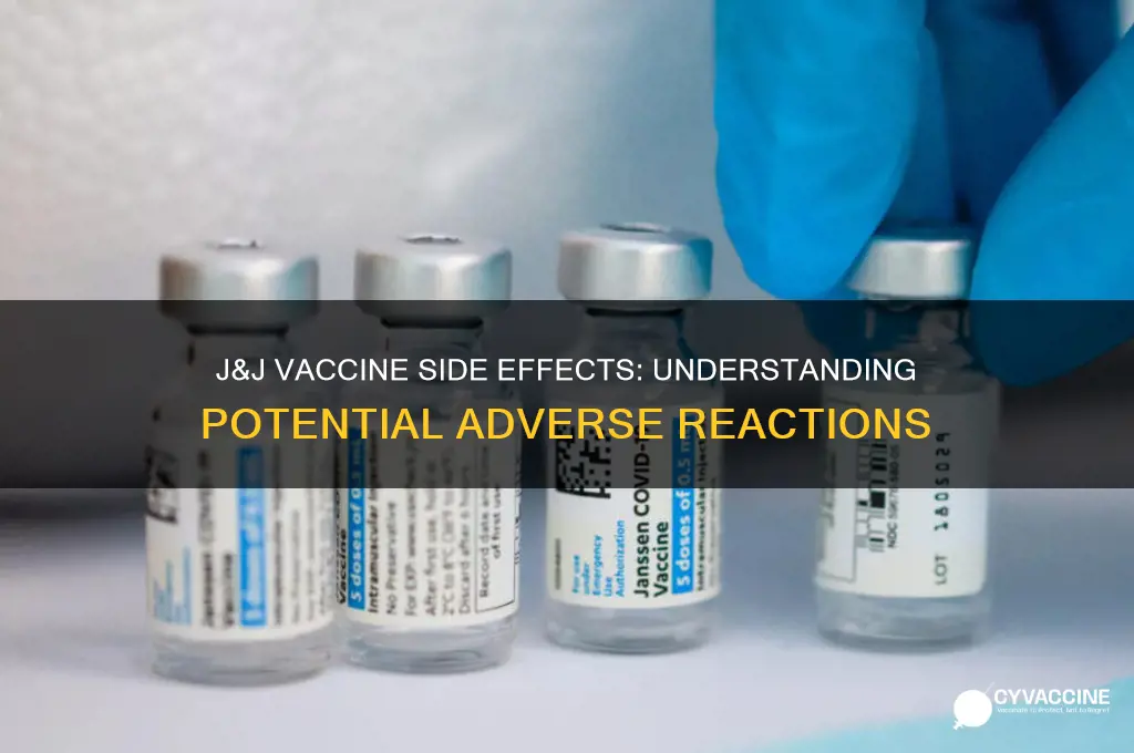 what are the adverse reactions to the j&j vaccine