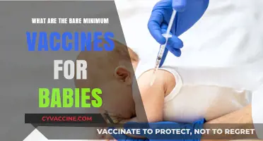 Essential Baby Vaccines: The Bare Minimum for Infant Health