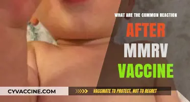 Common Reactions After MMRV Vaccine: What to Expect and Manage