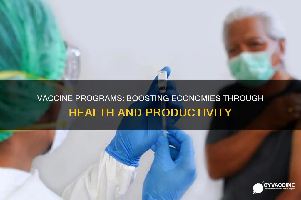 what are the economic benefits of vaccine programs