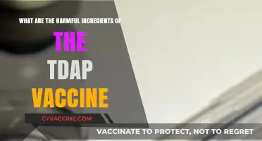 Tdap Vaccine Concerns: Uncovering Potentially Harmful Ingredients and Risks