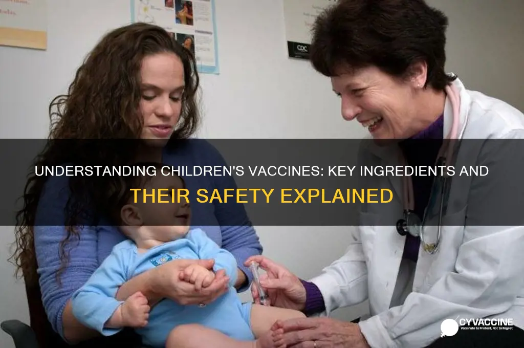 what are the ingredients in children