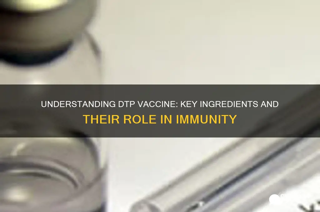 what are the ingredients in the dtp vaccine