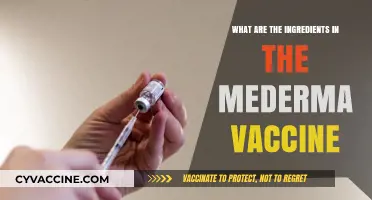 Mederma Vaccine Ingredients: A Comprehensive Breakdown of Its Composition