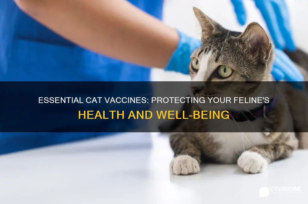 what are the most important vaccines for a cat