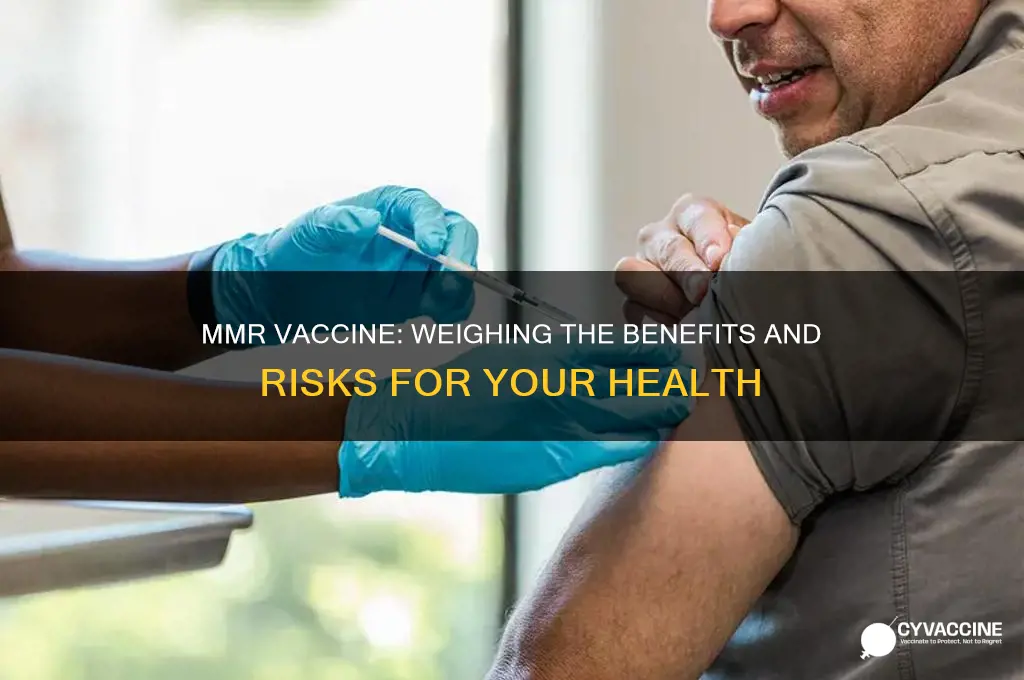 what are the pros and cons of the mmr vaccine