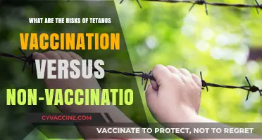 Tetanus Vaccination: Weighing Risks Against the Dangers of Non-Vaccination