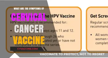 Cervical Cancer Vaccine: Recognizing Symptoms and Side Effects Explained
