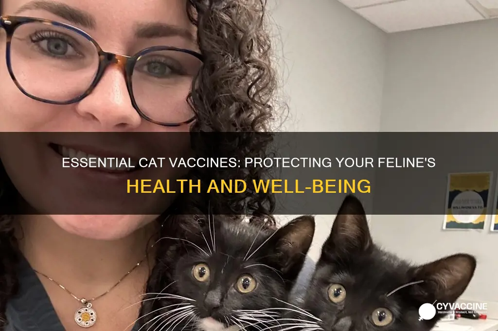 what are the typical vaccines for a cat