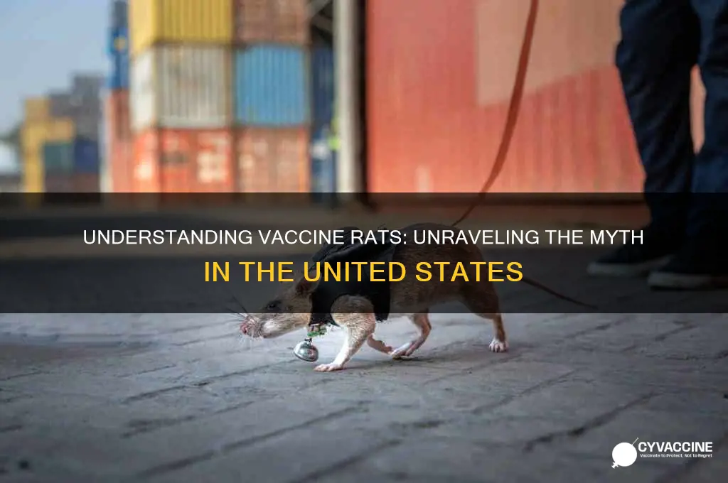 what are vaccine rats in the united states