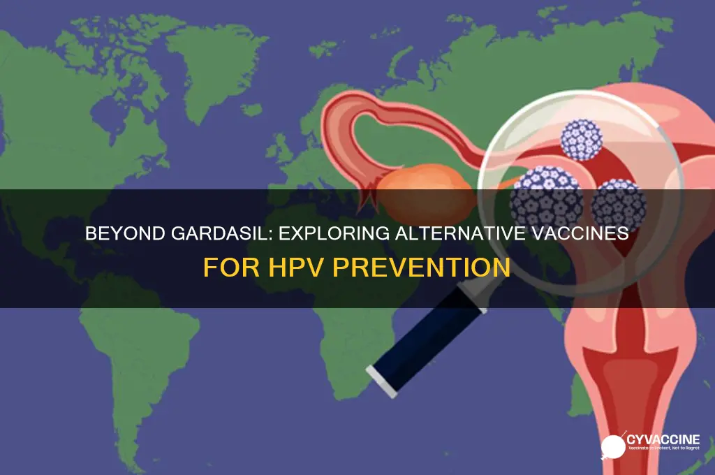 what are you vaccinate with if not guardisil