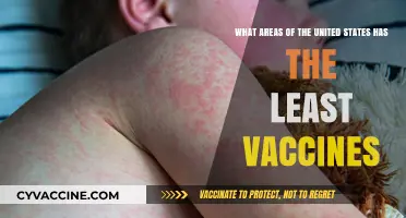 Least Vaccinated U.S. Areas: Where Immunization Rates Lag Behind