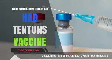 Blood Serum Markers Reveal Past Tetanus Vaccination Status