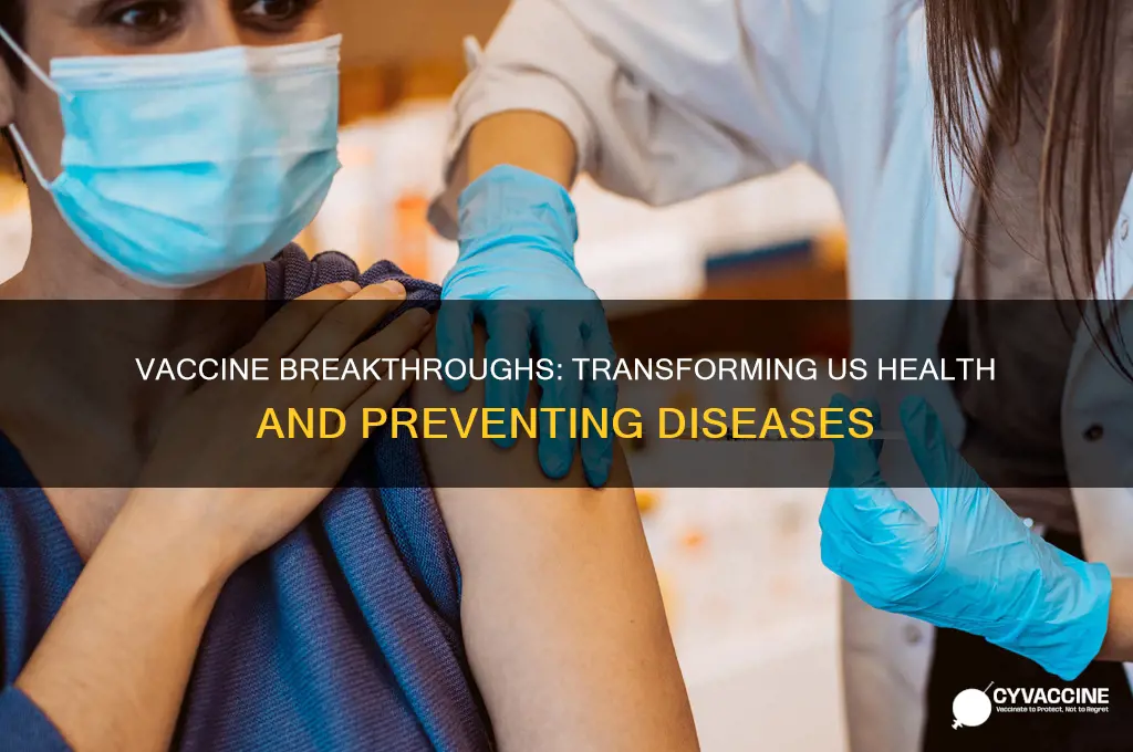 what breakthroughs have vaccines made in the us