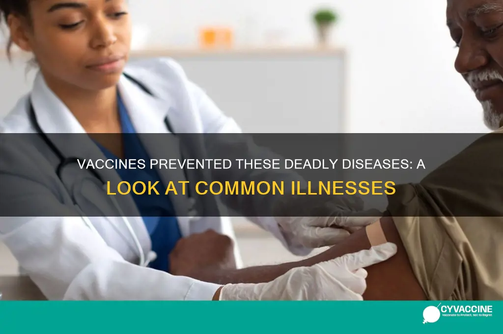 what common illness would be detrimental if not for vaccines