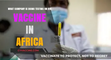 African HIV Vaccine Trials: Which Company is Leading the Research?
