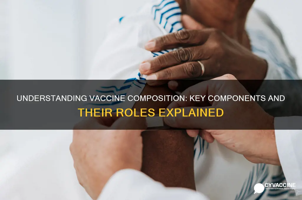 what component below would you find in a vaccine