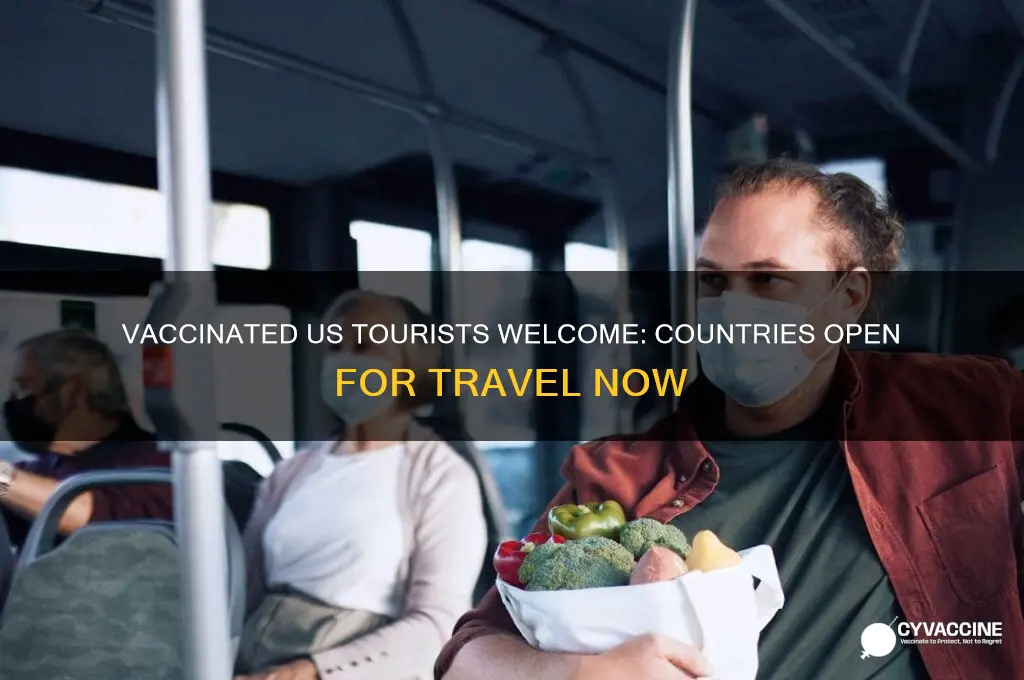 what countries are allowing us tourists with vaccines