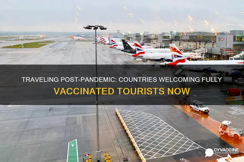 what countries are open for fully vaccinated tourists