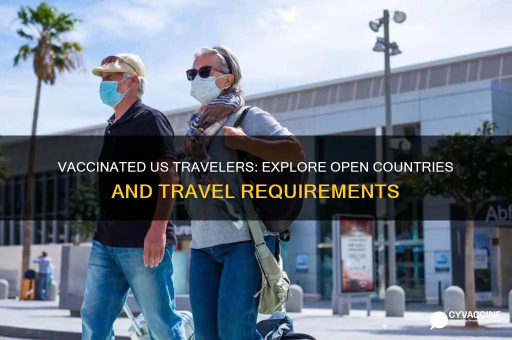 what countries are open to us citizens with vaccines