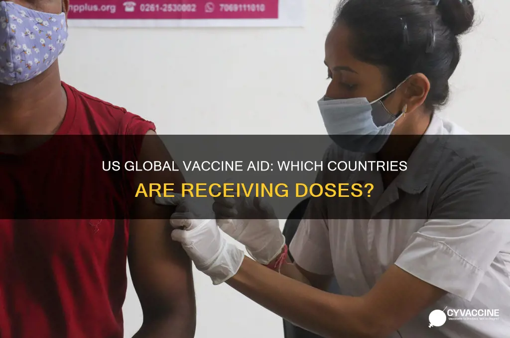 what countries is the us sending vaccines to